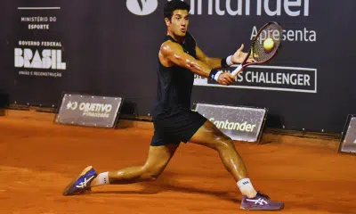 Mateus Alves perdeu na estreia do Challenger de Bogotá, na Colômbia (Foto: João Pires/Fotojump)
