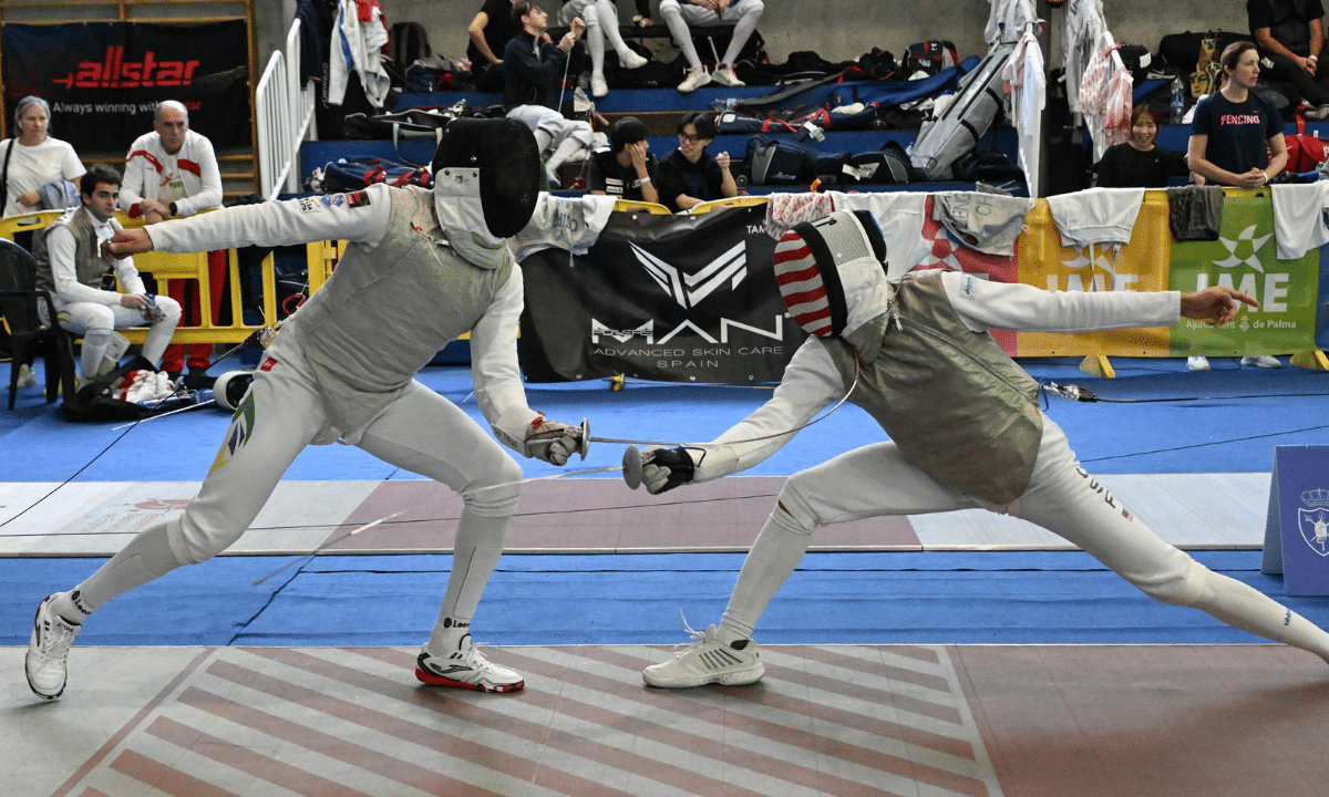 Guilherme Toldo na Copa do Mundo de florete em Istambul na Turquia Palma de Mallorca