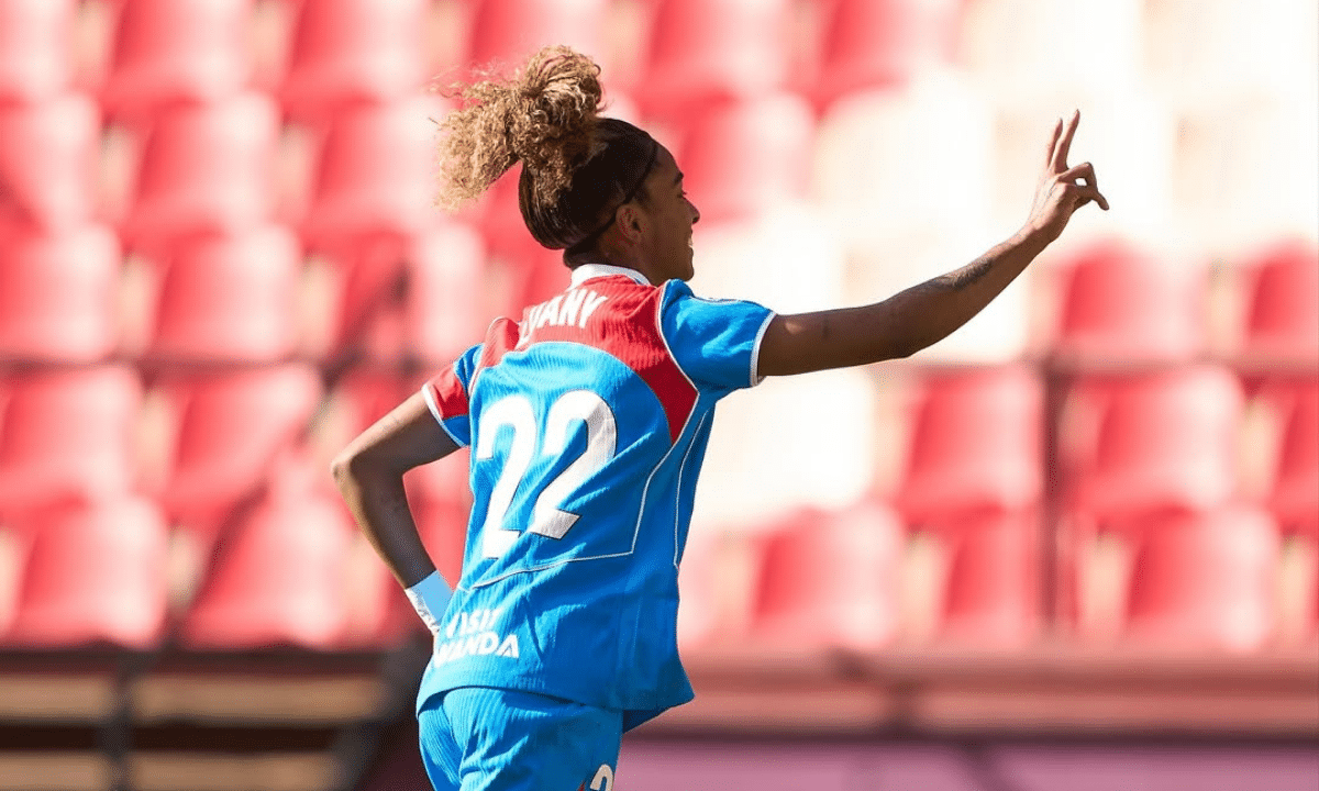 Luany marca dois em goleada do Atlético de Madrid