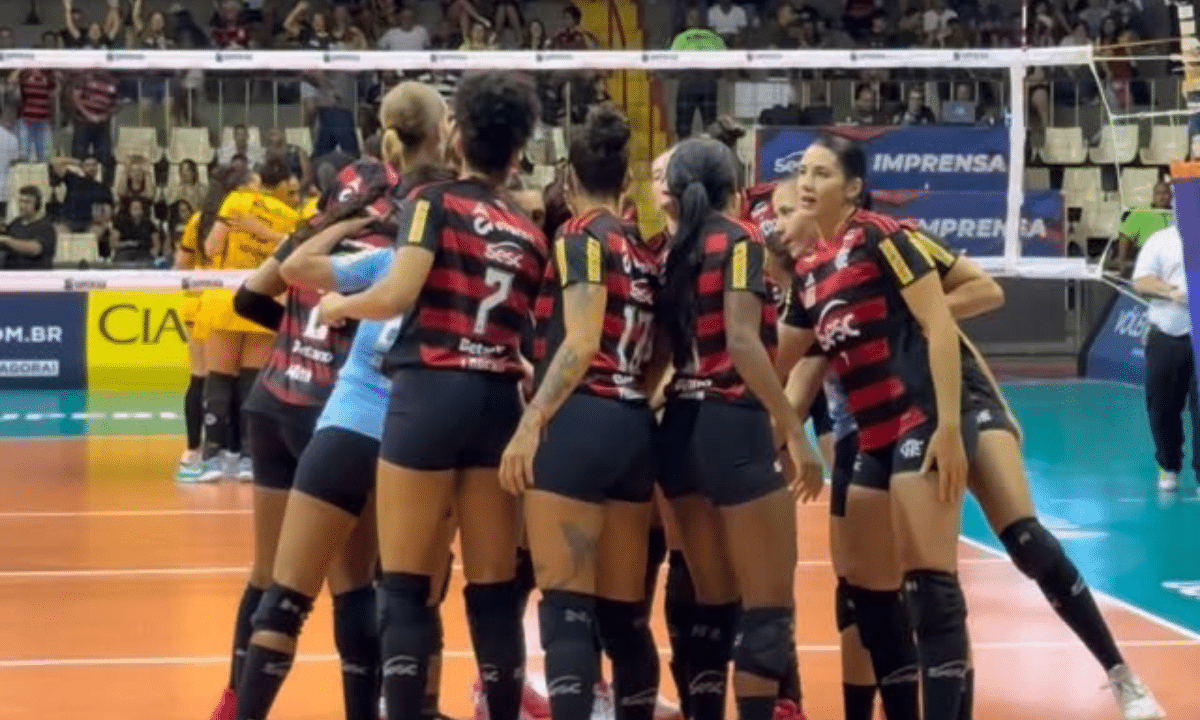 Sesc Flamengo x Brasília na Superliga Feminina de vôlei