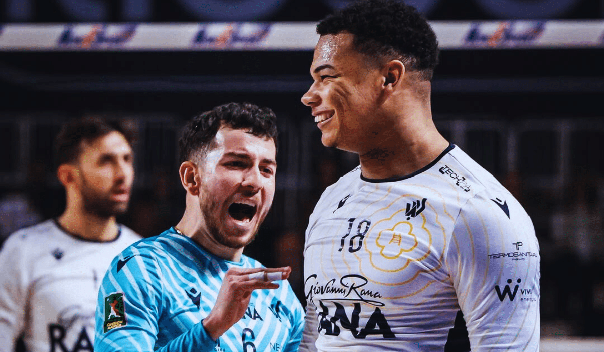 Darlan venceu na rodada da Liga Italiana (Foto: Instagram @@ssarabenvenuti.ph)