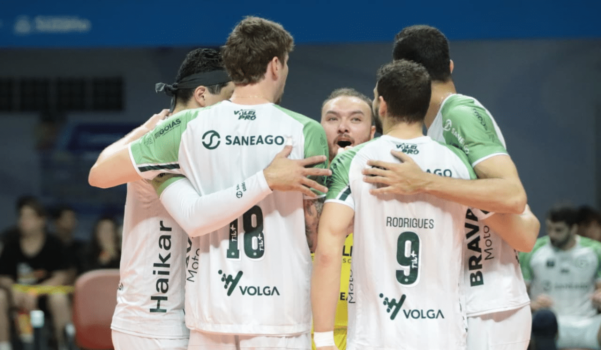 Goiás venceu duelo direto com Suzano pela Superliga (Divulgação/Suzano)