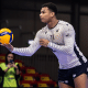 Darlan iniciou como titular e fez quatro pontos na vitória contra Lukas Bergmann (Foto: Facebook Verona Volley)
