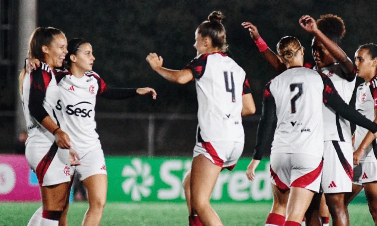 Flamengo estreia com pé direito e aplica 11 a 0 em novato da Copinha Feminina