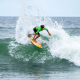 Kailani Renno durante o Campeonato Mundial Júnior de Surfe
