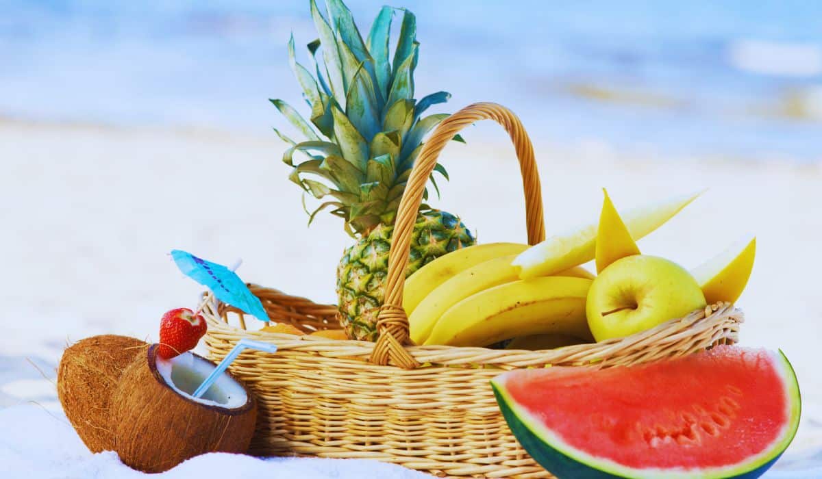 Lanches saudáveis para levar à praia