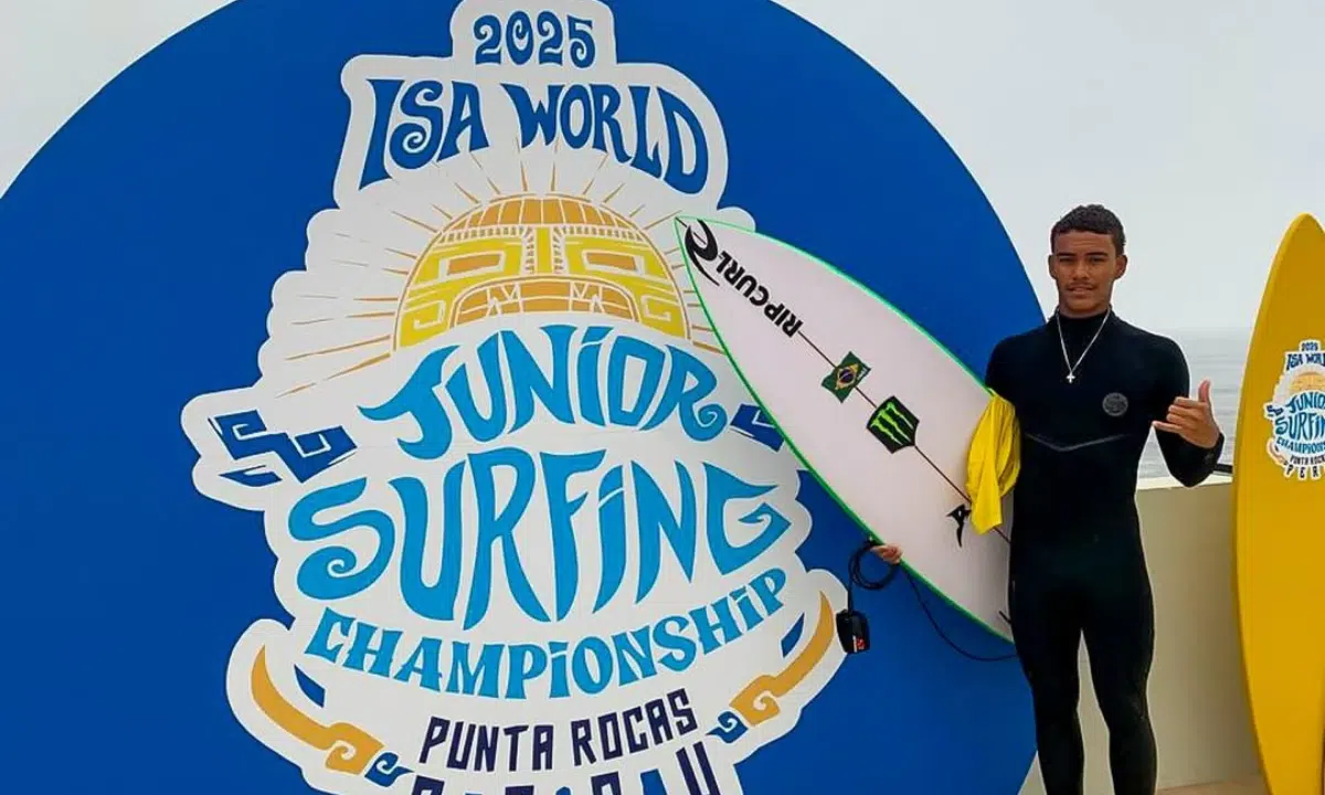 Pablo Gabriel é 4º no Sub-16 do Mundial Júnior de Surfe