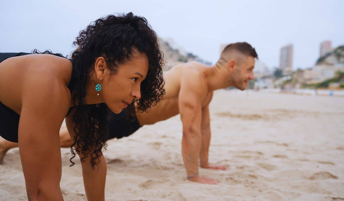 Treino na areia- resistência e diversão garantidas