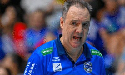 O time de Campinas lidera a Superliga (Foto: Pedro Teixeira/Vôlei Renata)