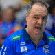 O time de Campinas lidera a Superliga (Foto: Pedro Teixeira/Vôlei Renata)