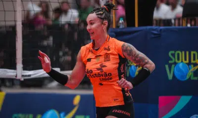 Tifanny se destacou em vitória do Osasco pela Superliga (Foto: @osascovoleibolclube - @Carol__Fotografia)