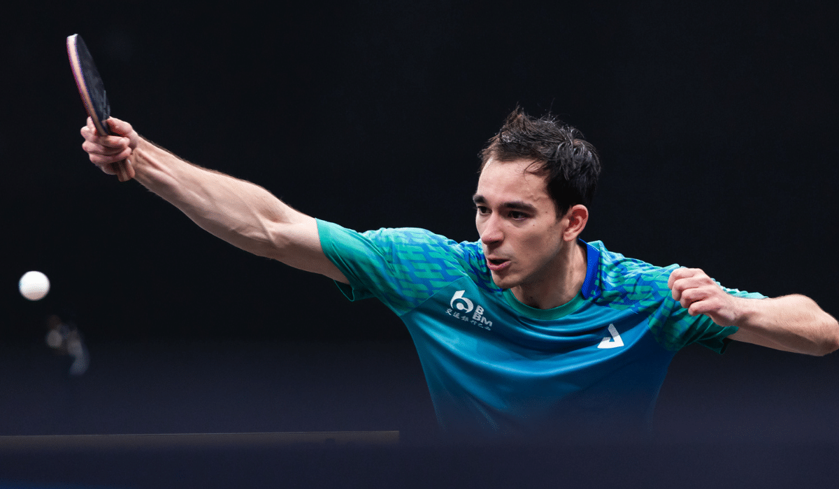 Hugo Calderano ganhou com facilidade sua estreia na Copa América (Foto: Flickr WTT)