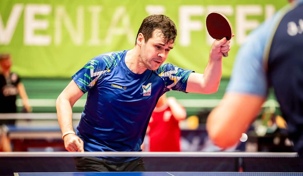 Israel Stroh é suspenso por quatro anos por envolvimento com apostas (Manca Meglic/ITTF)