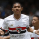 Tetê comemora gol do São Paulo contra o Maruinense, na Copinha (Foto: Miguel Schincariol/São Paulo FC)