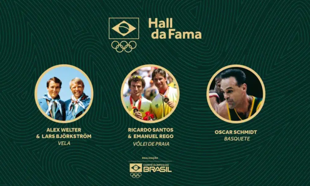 Hall da Fama do COB 2026 - Alex Welter, Lars Björkström, Ricardo, Emanuel e Oscar Schmidt