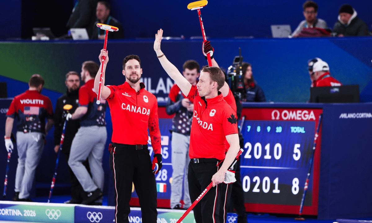 Canadá vence Reino Unido e conquista o ouro no curling masculino