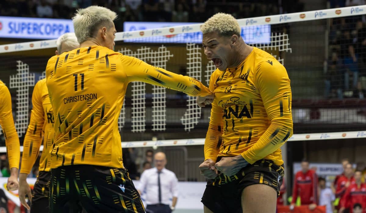 Darlan Souza é essencial para o Verona garantir vaga na final da Supercopa de Vôlei na Itália