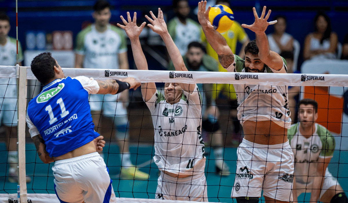 Rodriguinho liderou a pontuação do Sada Cruzeiro na vitória diante do Goiás (Foto: Agência i7/Sada Cruzeiro)