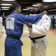 Teddy Riner treinou nesta quarta-feira (12) no CT Time Brasil com atletas da seleção brasileira de judô de base e adulta (Foto: Gabriel Augusto/COB)