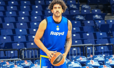 Márcio Santos marcou apenas três pontos na vitória do Maccabi Tel Aviv pela Euroliga (Foto: Instagram @maccabitlv)