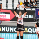 O Sesi Bauru, time capitaneado por Dani Lins, venceu com facilidade na estreia do Sul-Americano (Foto: Betto Dolorier/FPV)
