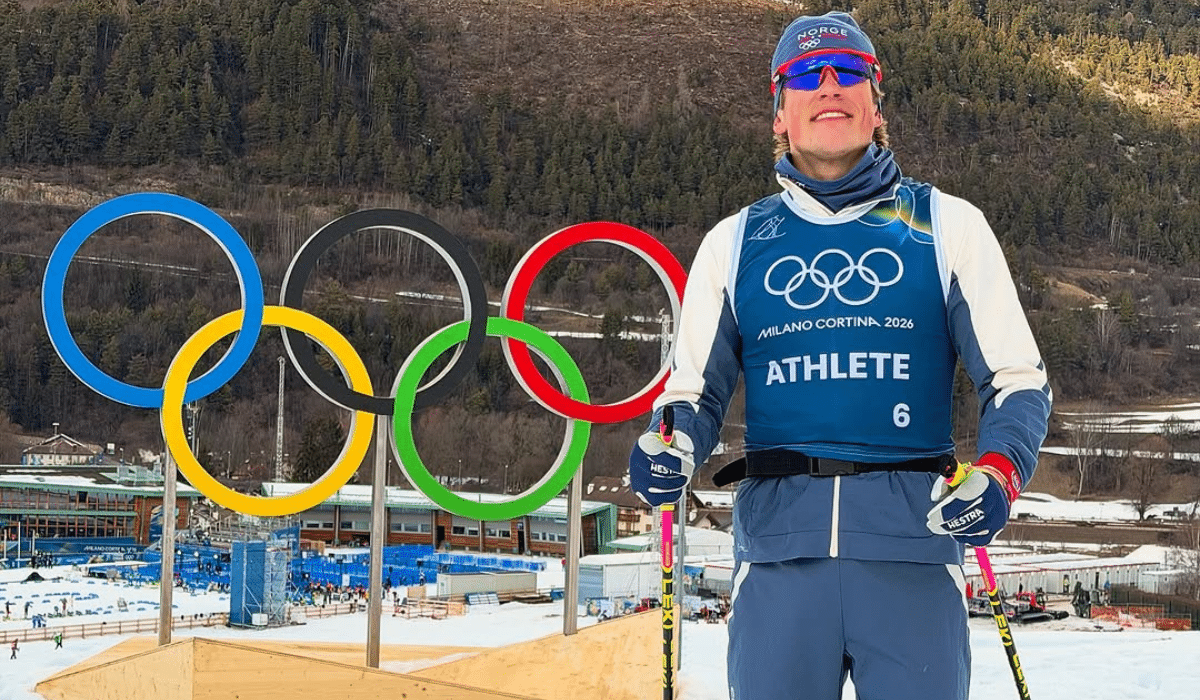 O norueguês Johannes Klaebo se tornou o maior medalhista de ouro em uma única edição olímpica de inverno com seis títulos (Foto: Divulgação Instagram @johanneshk)
