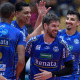 O Vôlei Renata derrotou o argentino San Lorenzo pelo Sul-Americano por 3 sets a 0 (Foto: Pedro Teixeira/Vôlei Renata)
