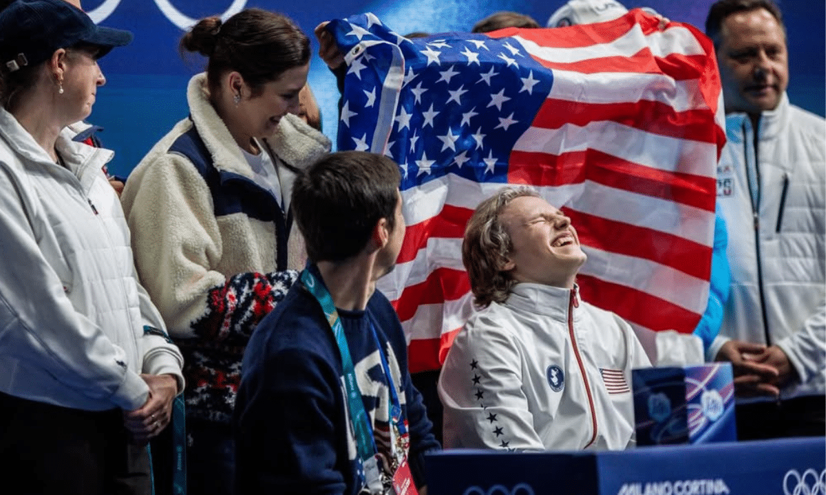 Ilia Manilin dá ouro para equipe dos Estados Unidos na patinação artística dos Jogos Olímpicos de Inverno Milão-Cortina 2026