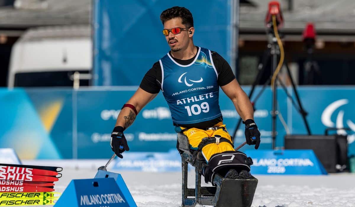 Cristian Ribera é um dos atletas que chegam à Milão com chances de levar o Brasil à conquistar sua primeira medalha na história dos Jogos Paralímpicos de Inverno