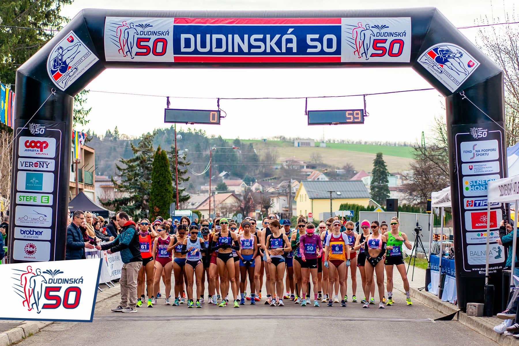 Dudinska50 é um dos principais torneios de marcha atlética do mundo.
