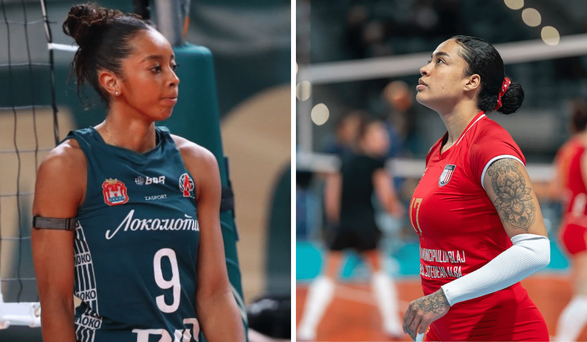 Kisy e Drussyla brilharam individualmente nesta sexta-feira (13) em jogos na Europa (Foto: Lokomotiv e Alba Blaj)