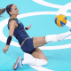 Fabi Alvim é considerada uma das melhores líberos do mundo e conquistou dois ouros olímpicos a quadra com a seleção brasileira (Foto: FIVB/Divulgação)