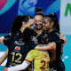O Mackenzie definiu sua participação nos playoffs da Superliga com vitória em casa contra Maringá (Foto: Hedgard Moraes/MTC)
