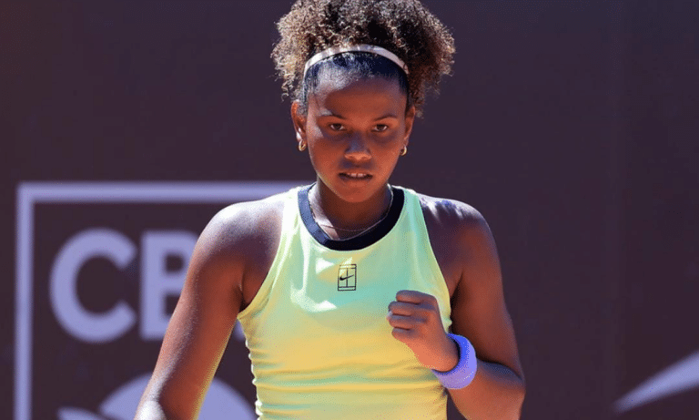 Victoria Barros na final do Banana Bowl 2026, itf 35