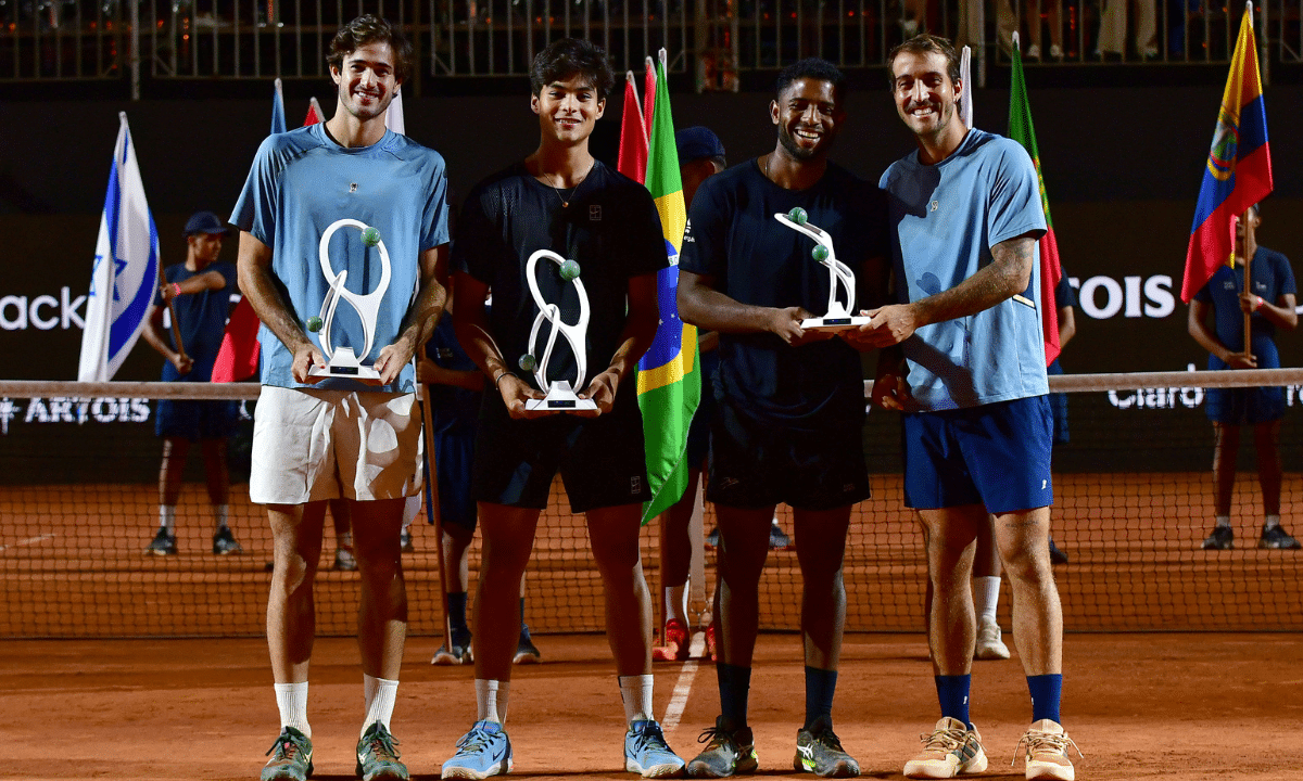 Guto Miguel e Gustavo Heide conquistam o título de duplas no Challenger de São Paulo