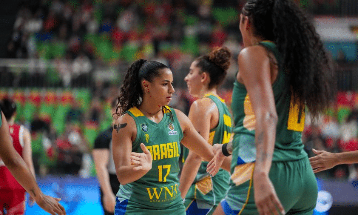 Brasil no Pré-Mundial de basquete feminino
