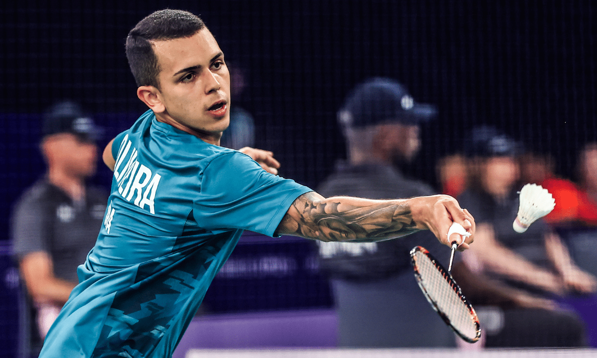 Rogério de Oliveira no Internacional da Espanha de parabadminton