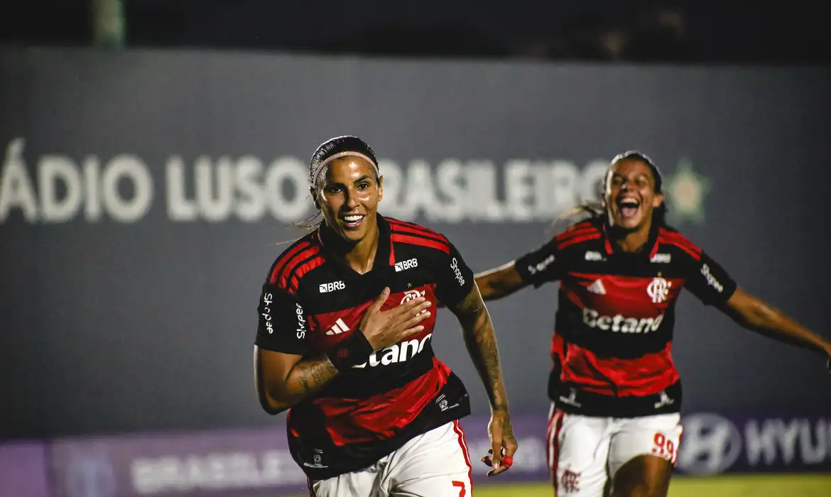 Flamengo venceu o Vitória por 3 a 1 pelo Brasileirão feminino