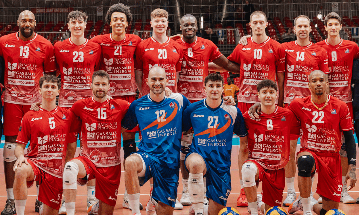 Lukas Bergmann disputa final da Copa Europeia em sua primeira temporada fora do Brasil (Foto: CEV/Divulgação)