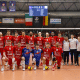 Lukas Bergmann em quadra pelo Piacenza na final da CEV CUP