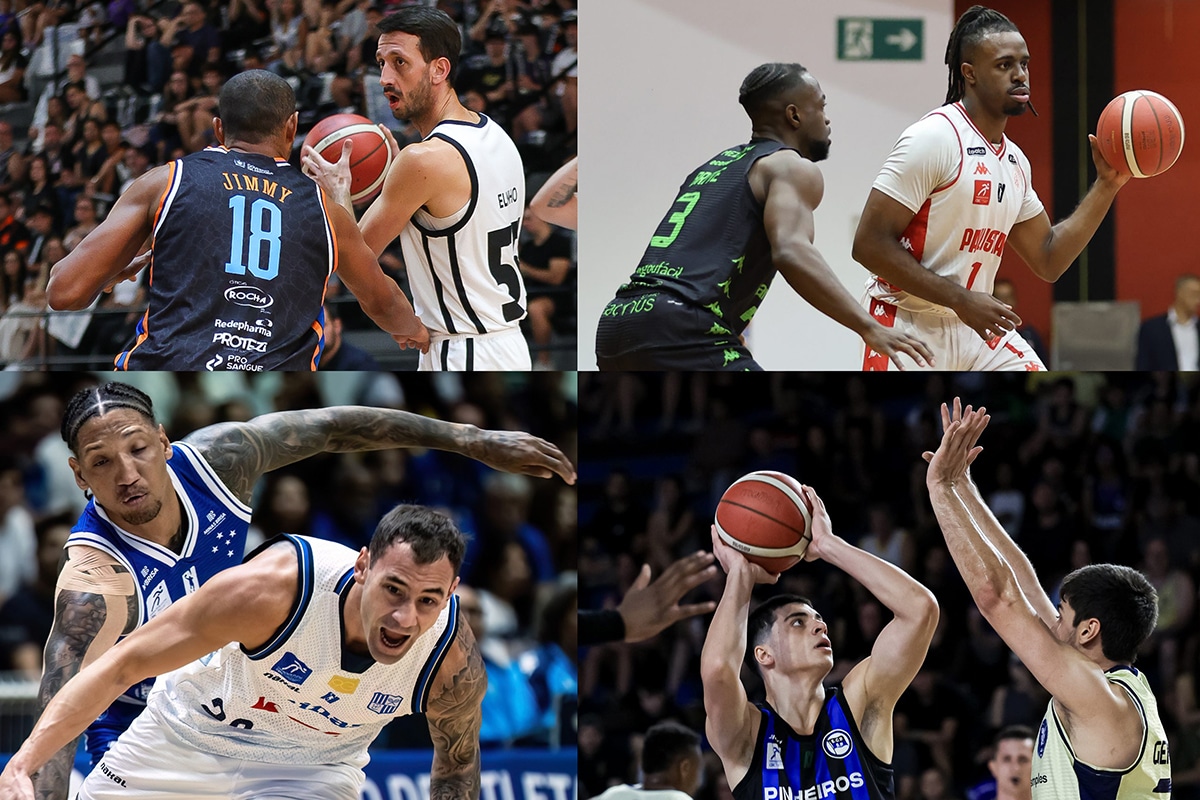 Na imagem, disputas dos jogos 1 de oitavas de final do NBB que voltarão a se encontrar nessa sexta-feira.