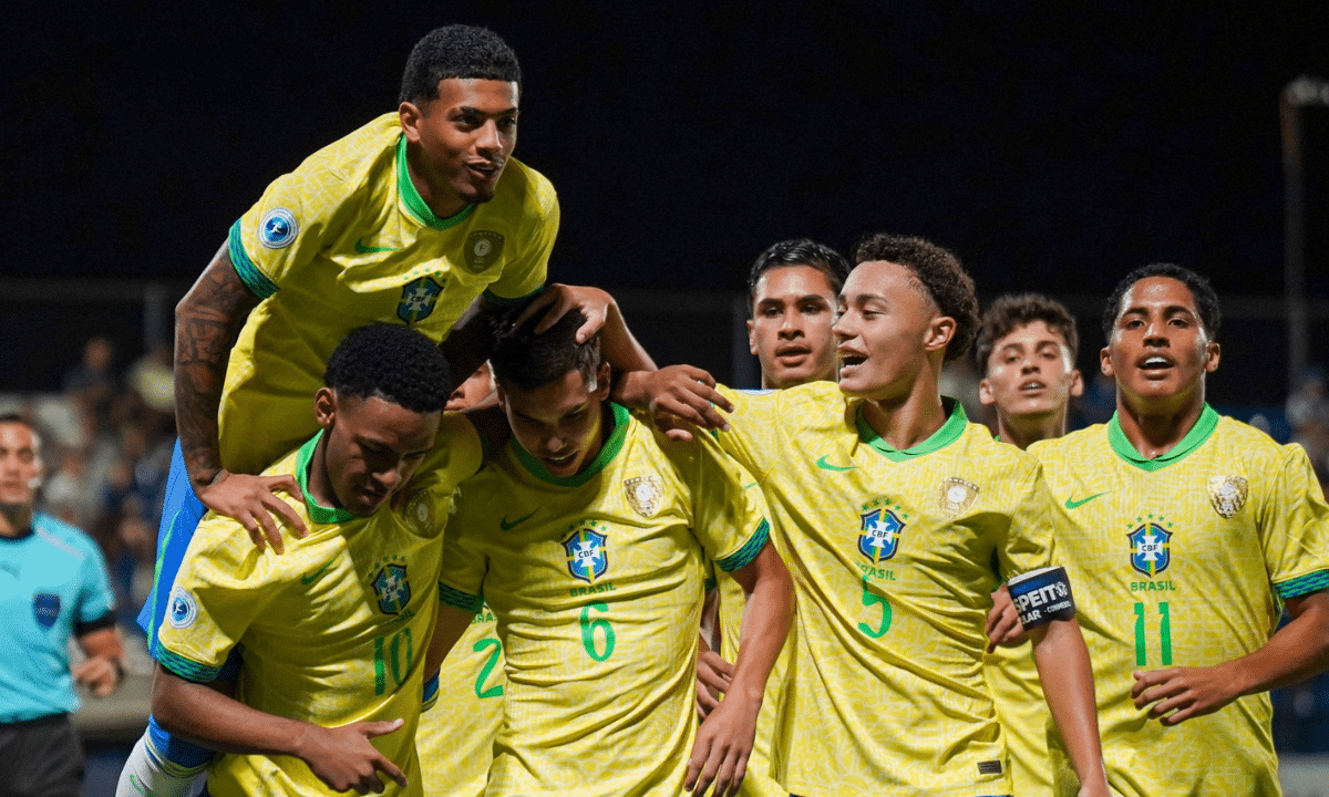 Seleção brasileira sub-17 de futebol masculino no Sul-Americano Sub-17