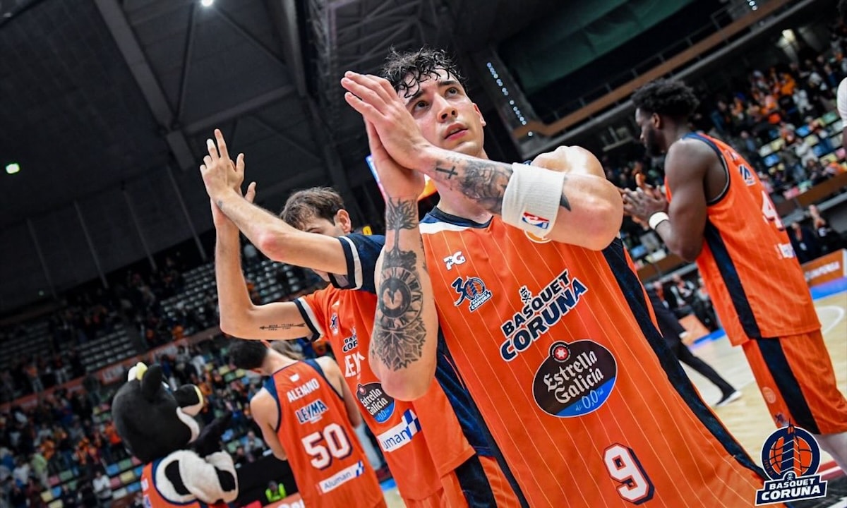 caio pacheco coruña basquete espanhol