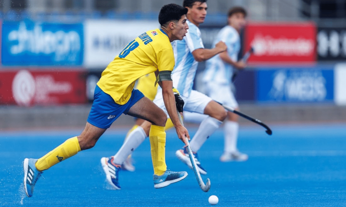 Brasil x Argentina na Copa Pan-Americana Júnior de hóquei sobre grama