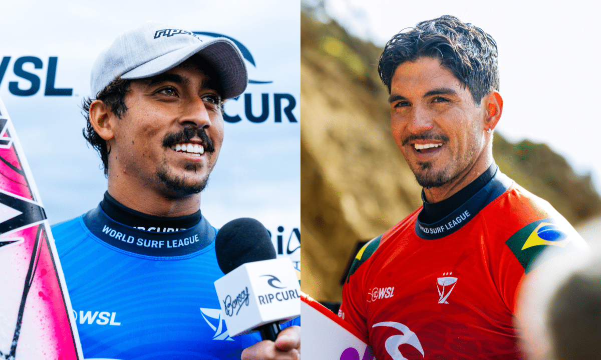 Samuel Pupo x Gabriel Medina na Semifinal da WSL em Margaret River