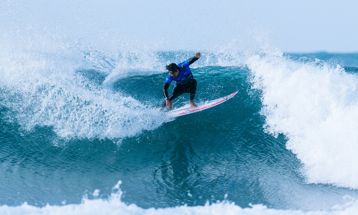 Samuel Pupo na etapa de Margaret River da WSL