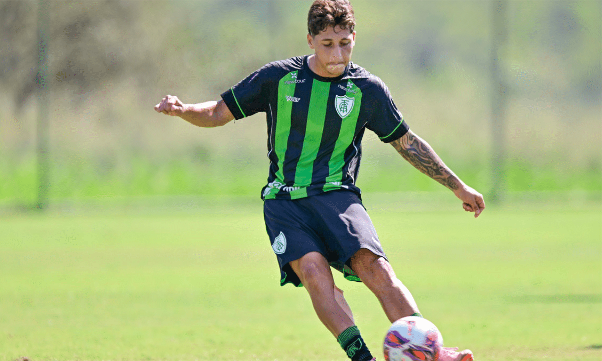 América busca empate no fim contra o Bahia em duelo direto no Brasileirão Sub-20 (Foto: Mourão Panda/América)