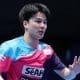 An Jae-Hyun Coreia do Sul Mundial de tênis de mesa por equipes vence china