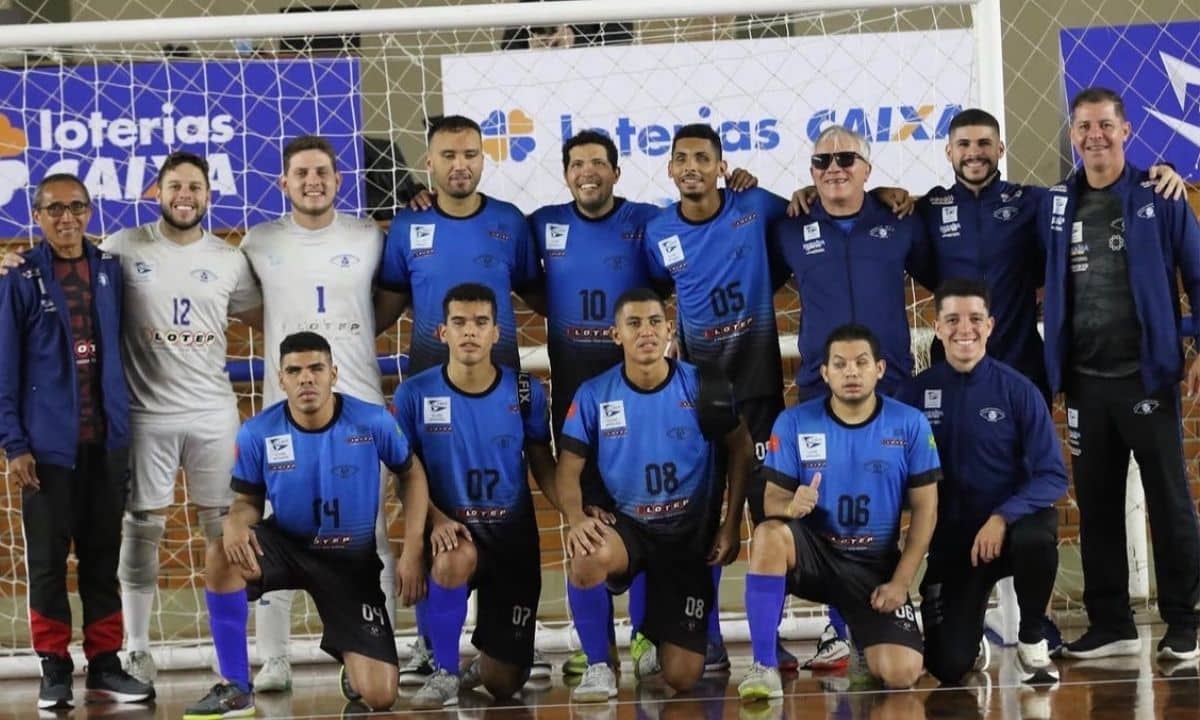 Apace mantém 100% de aproveitamento com duas vitórias na 1ª etapa da Liga Nacional de futebol de cegos, realizado em Canoas, Rio Grande do Sul