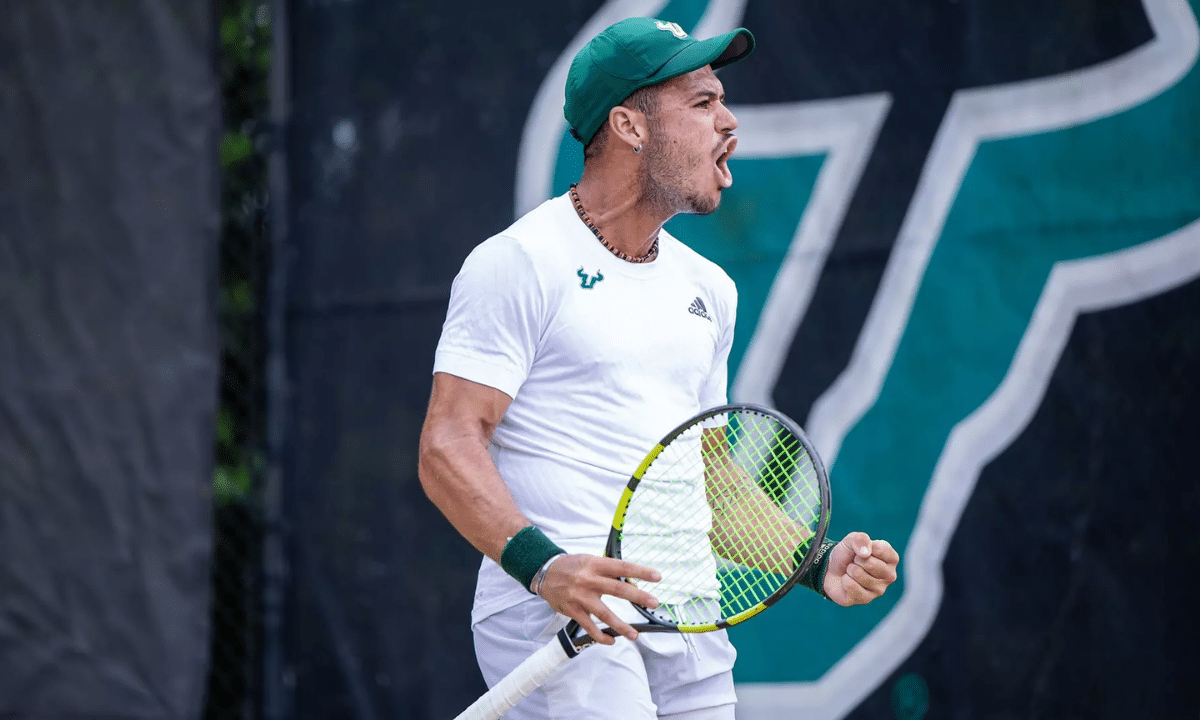 Bruno Oliveira avança no Challenger 75 de Little Rock (Foto: Divulgação)